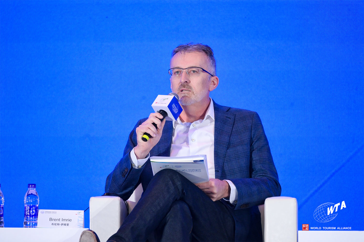 美国学生与青年旅行协会总裁 布伦特·伊姆里