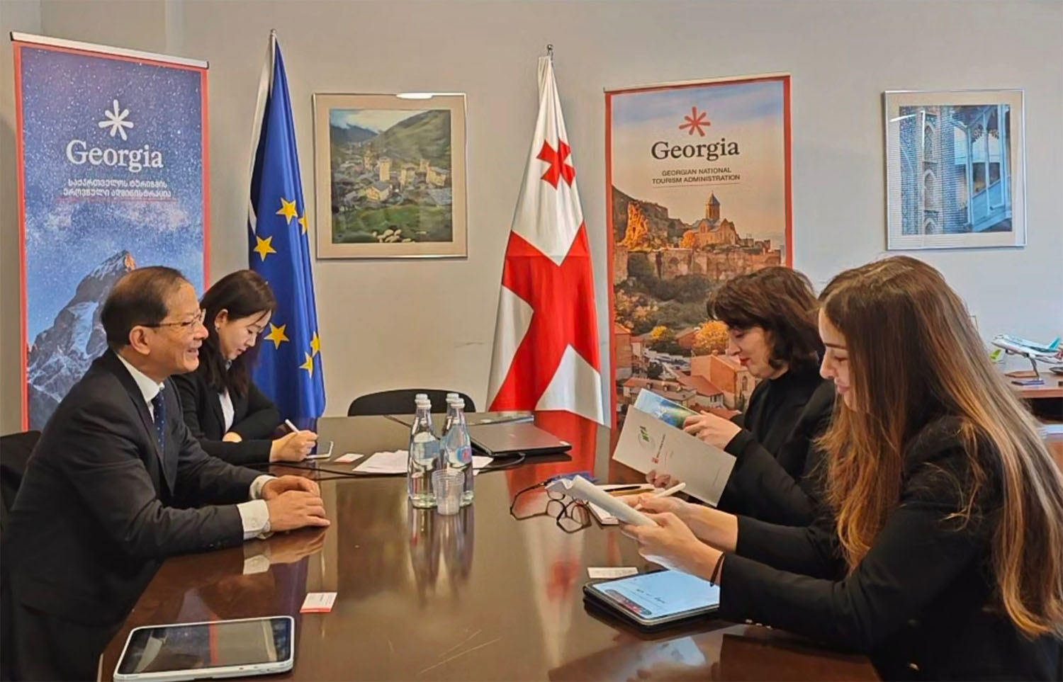世界旅游联盟拜访格鲁吉亚国家旅游局